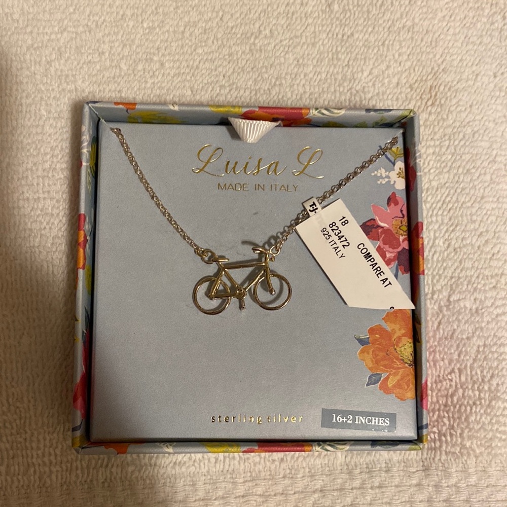 New sterling silver necklace